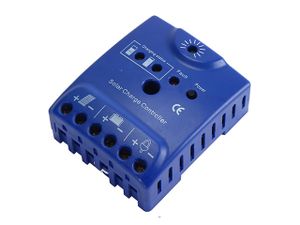 Carspa CD12/24-10 Solárny PWM regulátor, automatická detekcia 12V/10A alebo 24V/10A