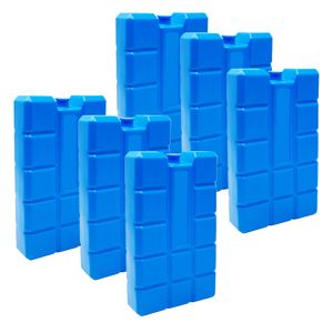 ToCi 6er Set Kühlakku mit je 400 ml | 6 blaue Kühlelemente für die Kühltasche oder Kühlbox