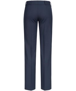 Größe 50 Greiff Corporate Wear Premium Damen Hose Regular Fit Blau Mikrodessin Modell 1352