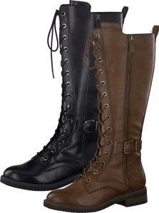 Tamaris Damen Stiefel Schnürstiefel Langschaft 1-25510-27, Größe:40 EU, Farbe:Schwarz Tamaris Damen Stiefel Schnürstiefel Langschaft 1-25510-27, Größe:40 EU, Farbe:Schwarz