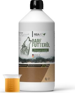 ReaVET BARF Futteröl 1L – Natürliche Öl-Mischung für Hunde ReaVET BARF Futteröl 1L – Natürliche Öl-Mischung für Hunde