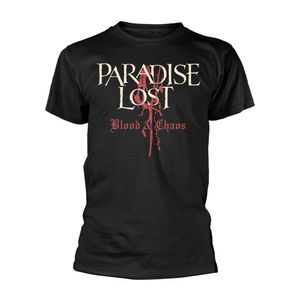 Paradise Lost - Tričko "Blood And Chaos" pre mužov/dámy Uni PH1400 (L) (Black)
