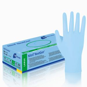 Meditrade Nitril Next Gen | Nitril Handschuhe | 100 Stück | Größe L