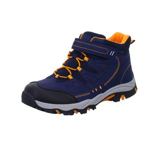 Sneakers Jungen-Allwetterstiefel Blau-Orange, Farbe:blau, EU Größe:36