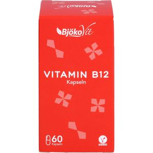 BjökoVit Vitamin B12 Vegi Capsules, 60 kapslí