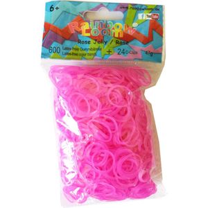 Rainbow Loom Jelly Rose 600 Gummibänder