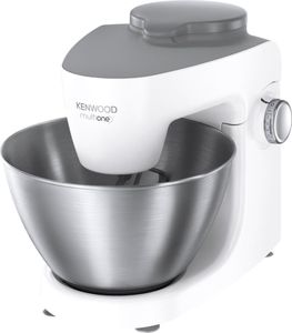 Kenwood KHH300WH Küchenmaschine, Kunststoffgehäuse, 1000 Watt, 4,3 l Behälter, Zitruspressenaufsatz, Geschwindigkeiten stufenlos einstellbar