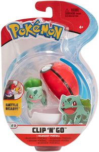 Pokémon Clip 'N' Go Bulbasaur Bisasam & Pokéball