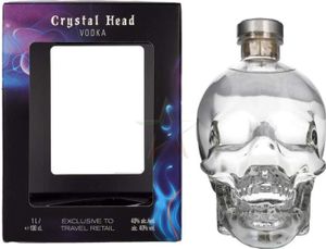 Crystal Head Vodka 40,00 %  1,00 Liter
