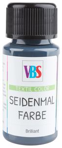 VBS Seidenmalfarbe, 50 ml Silbergrau