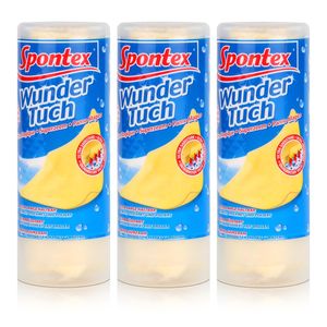 Spontex Wundertuch - Reinigt, Trocknet und Poliert (3er Pack)