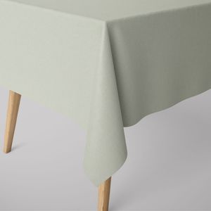 SCHÖNER LEBEN. Tischdecke Leinenlook uni pastell mint verschiedene Größen, Tischdecken Größe:130x200cm