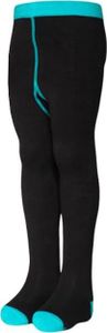 Trepon Unao Bambus -Leggings schwarz mit türkis (Bambus -Leggings) - 122/128