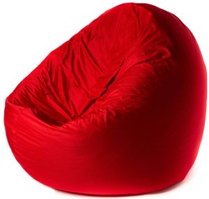Bodenkissen Kinder Sitzsack Großes Sitzkissen in verschiedenen Farben - Farbe:  Rot
