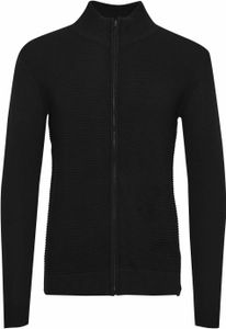 INDICODE IDRickert Herren Strickjacke Cardigan Grobstrick mit Stehkragen Reißverschluss Baumwollmischung Regular fit