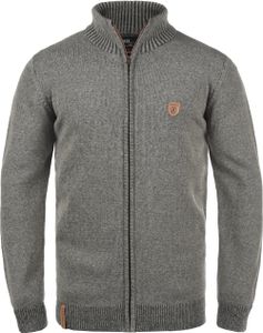 INDICODE IDAndy Herren Strickjacke Cardigan Grobstrick Pullover mit Stehkragen Reißverschluss Baumwollmischung Regular fit INDICODE IDAndy Herren Strickjacke Cardigan Grobstrick Pullover mit Stehkragen Reißverschluss Baumwollmischung Regular fit