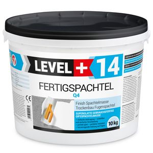 Polymérová omietka pripravená na použitie, biela 10 kg vyhladzovanie stien a stropov spájanie G/K dosiek Level+14