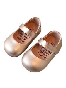 Kleinkind Mädchen Komfort Sandalen Prinzessin Leder Schuh Casual Ankle Strap Gold,Größe:EU26 Kleinkind Mädchen Komfort Sandalen Prinzessin Leder Schuh Casual Ankle Strap Gold,Größe:EU26