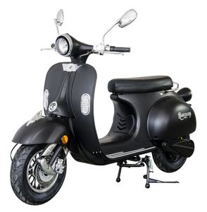 Elektroskútr  RACCEWAY® CENTURY E-RETRO, černý