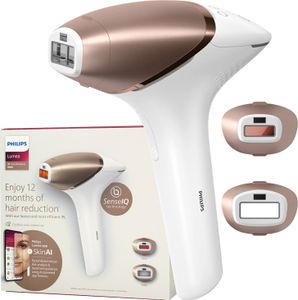 Philips BRI950/01, Ružové zlato, Biela, IPL, 2,5 min, 2 min, 1,5 min, 4,1 cm²