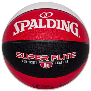 Spalding Super Flite Ball 76929Z, Unisex, Basketballbälle, Rot, Größe: 7 EU