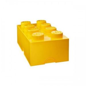Lego - Aufbewahrungskiste, Ziegelstein AG2771 (Einheitsgröße) (Gelb)