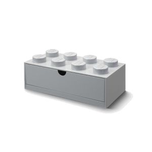 LEGO schreibtischschublade 8 Noppen 158 x 316 cm Polypropylen hellgrau