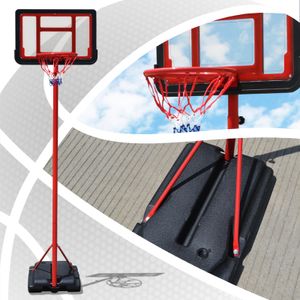 Basketballkorb Basketballständer Basketballanlage mit Ständer Brett höhenverstellbar 210cm