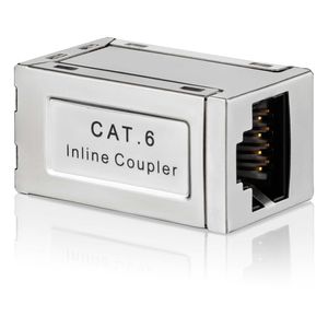 RJ45 Kupplung LAN Verbinder CAT6 Ethernet Kabel Patchkabel Netzwerkkabel SEBSON