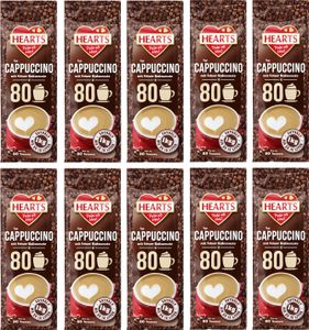 HEARTS Cappuccino mit feiner Kakaonote 10 x 1kg Vorratspackung , Schoko Aroma mit feiner Crema HEARTS Cappuccino mit feiner Kakaonote 10 x 1kg Vorratspackung , Schoko Aroma mit feiner Crema