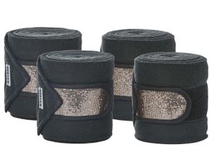 BUSSE Bandagen Classic Glitter Schwarz/Bronze BUSSE Bandagen Classic Glitter Schwarz/Bronze