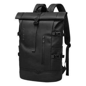 Caimco® Roll - Batoh s priehradkou na notebook a možnosťou rozšírenia - Vodotesná cestovná taška - Cestovný batoh pre mužov a ženy - Batoh