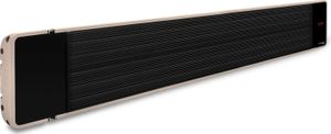 TROTEC Dunkelheizstrahler IRD 2400 Schwarzstrahler, Wärmestrahler, Terrassenstrahler, Balkonheizer, Fernbedienung, IP55, 2.400 W