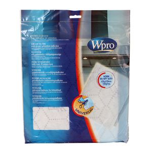 WPro UGF015 Fettfiltermatte Fettfilter Vlies für Dustabzugshaube 970x470mm