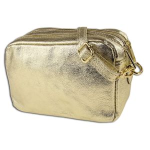 Toscanto Handbags Umhängetasche gelb Leder OTT809UZ