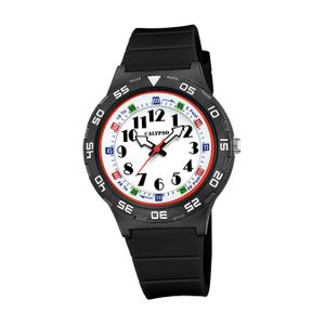 Calypso Kinderuhr Kunststoff PUR schwarz Calypso Junior Armbanduhr D2UK5828/6