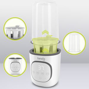 LIONELO Thermup 2.0 - ohrievač fliaš 5v1 - ohrievač detského mlieka, sterilizácia, rozmrazovanie, bez BPA, termostat, automatické vypnutie