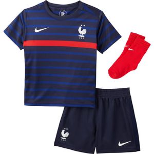 Nike Frankreich Baby Trikot EM2021 Minikit blackened blue/white 18-24