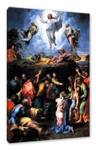 Raffael - Transfiguration  - Leinwandbild / Größe: 120x80 cm / Wandbild / Kunstdruck / fertig bespannt