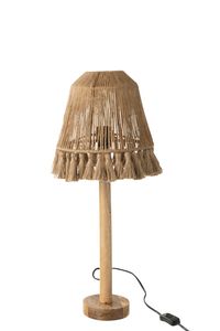 Lampe Mila Jute Beige