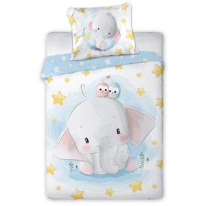 Baby und Kinder Bettwäsche 100x135cm Edition "Elefant"