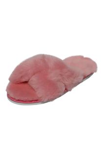 Lammfell - SANDALEN FLORIDA - Schuhgröße: EUR 39 | Farbe: Rosa