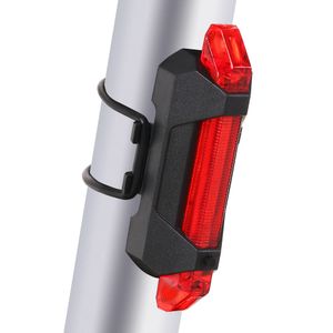 Super helle wiederaufladbare USB Fahrrad Ruecklicht Radfahren Fahrrad Heck Sicherheitswarnlicht Lampe