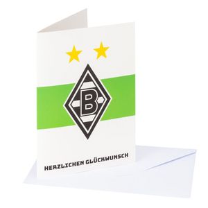 VfL Borussia Mönchengladbach Geburtstagskarte "Raute"