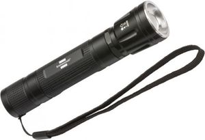 Brennenstuhl LuxPremium Akku-Fokus-LED-Taschenlampe TL 300 AF IP44 / Aufladbare Taschenleuchte mit CREE-LED (350 lm, 180 m, fokussierbar, max. 26 h, inkl. USB-Ladekabel)