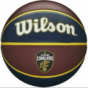 Wilson NBA Team Tribute Cleveland Cavaliers Ball WZ4011601XB, Basketballbälle, Unisex, Dunkelrot, Größe: 7