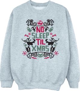 Disney - Mikina pre mužov "The Nightmare Before Christmas No Sleep Til Xmas" BI42717 (S) (Grau)