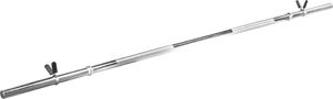 Sporttrend 24® Standard Langhantel mit Federklammer 182cm | Hantelstange Langhantelstange