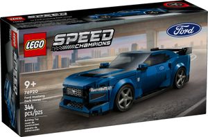 LEGO Speed Champions Ford Mustang Dark Horse Sportwagen, Auto-Spielzeug mit Minifigur zum Bauen, Spielen und Ausstellen für Kinder, Geschenk für Jungs, Mädchen und Autofans ab 9 Jahren 76920