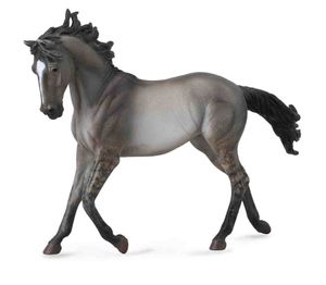 Collecta pferde: Mustang Stute 16 cm grau, Farbe:grau